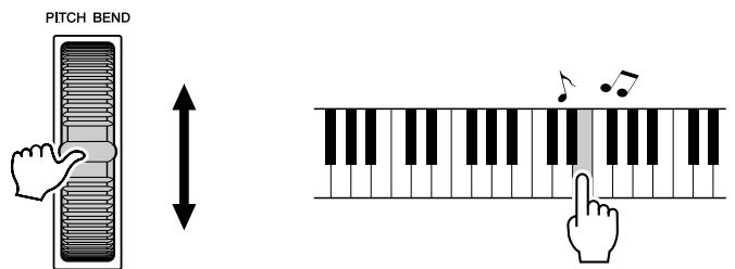 YAMAHA DGX-220 - Pitch Bend - 1