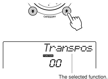 YAMAHA DGX-220 - Selecting and Setting Functions - 2