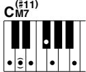 YAMAHA DGX-220 - Standard Chords - 7
