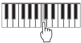 YAMAHA DJX - Play the sample from the keyboard. - 1