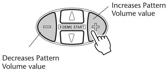 YAMAHA DJX - Change the value. - 1