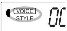 YAMAHA DJX - ① Mode indicators - 2