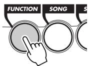 YAMAHA DJX - Using the Function parameters - 4