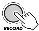 YAMAHA DJX - Select the PSU (Performance Setup) Record mode. - 2