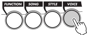YAMAHA DJX - Selecting a voice - 1