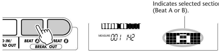 YAMAHA DJX - Pressing the START/STOP button - 2