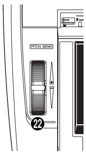 YAMAHA DJX - PITCH BEND wheel - 1