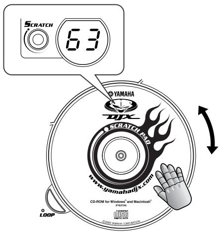 YAMAHA DJXIIB - Scratch Pad sound effects - 2
