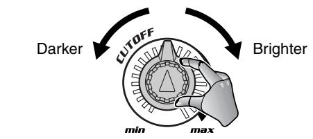 YAMAHA DJXIIB - Cutoff and Resonance - 2