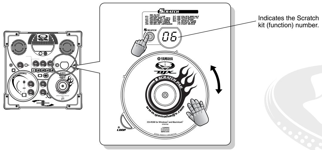 YAMAHA DJXIIB - Work out on the Scratch Pad! - 3