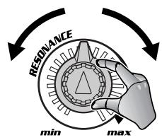 YAMAHA DJXIIB - Cutoff and Resonance - 3