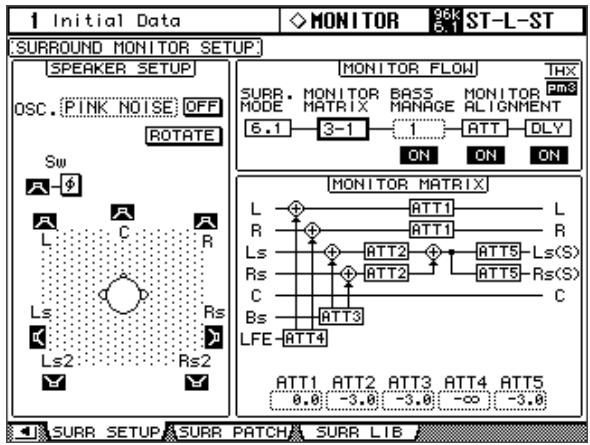 YAMAHA DM2000V22ADD - Configuring Surround Monitoring - 1