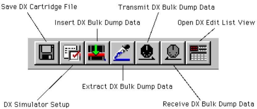 YAMAHA DXSIMULATOR - - Toolbar - 1