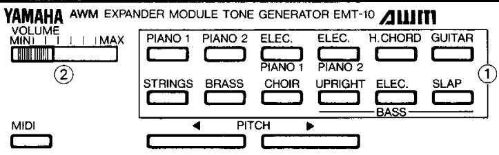 YAMAHA EMT10 - Getting Ready to Perform - 3