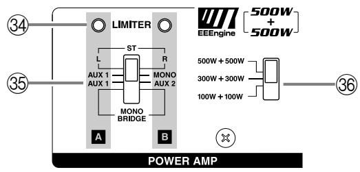 YAMAHA EMX5000 - Power amp section - 1