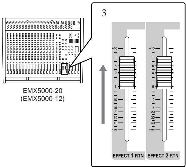 YAMAHA EMX5000 - STEP 4 Applying built-in effects - 2