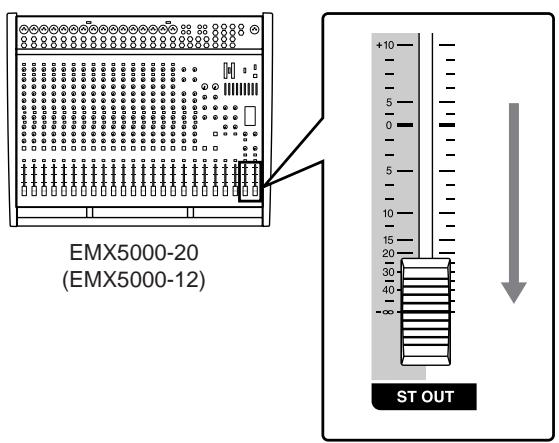YAMAHA EMX5000 - STEP 2 Power on - 1