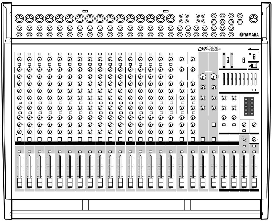 YAMAHA EMX5000 - EMX 5000-12 POWERED MIXER - 3