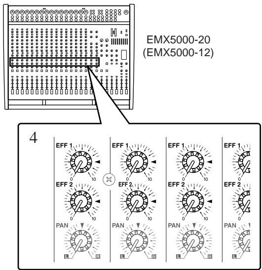 YAMAHA EMX5000 - STEP 4 Applying built-in effects - 3