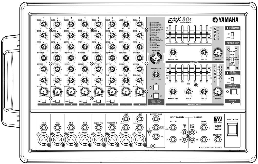 YAMAHA EMX88S - EMX 68S - 3