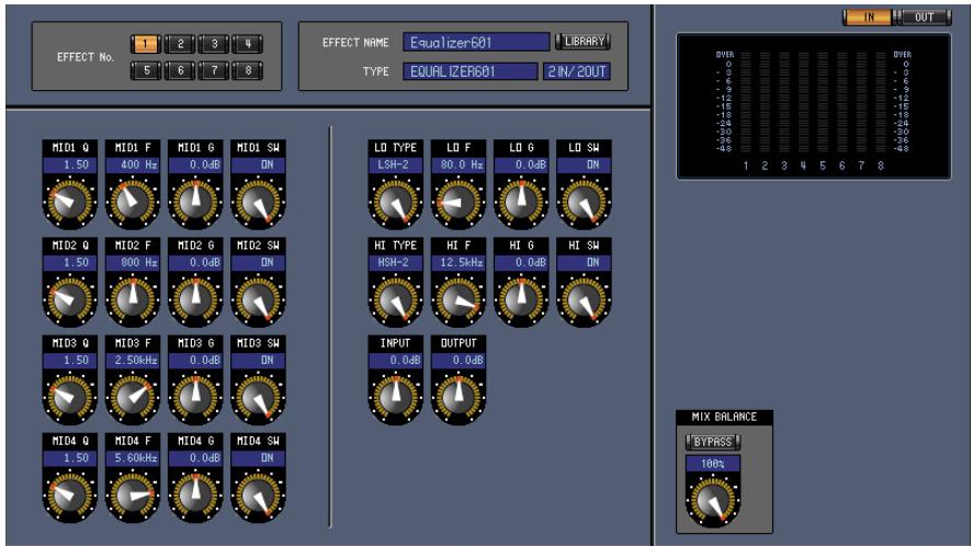 YAMAHA EQ601 - Editing Parameters in Studio Manager - 1