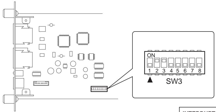 YAMAHA CD8-MLAN - Configuración de los interruptores DIP - 1
