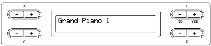 YAMAHA CLP-295GP - Press the button corresponding to the function you want to use. - 2