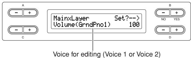 YAMAHA CLP-295GP - Setting the volume level [Volume]* - 2