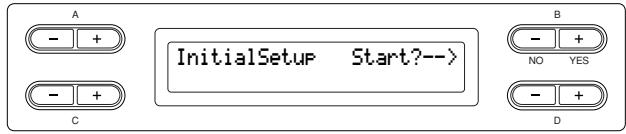 YAMAHA CLP-295GP - Transmitting the initial settings on the panel [InitialSetup] - 1