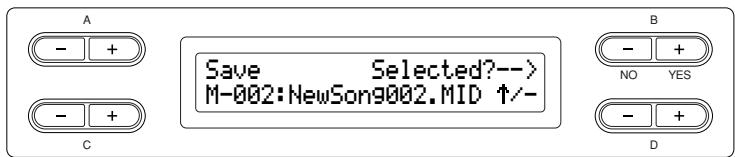 YAMAHA CLP-295GP - Access the File/Song Setting menu. - 1