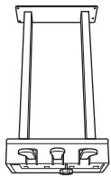 YAMAHA CLP-295GP - Remove all parts from the box. Confirm that all parts shown in the illustration are included. - 3