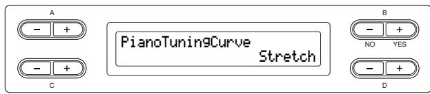 YAMAHA CLP-295GP - Selecting a tuning curve for a piano voice [PianoTuningCurve] - 1