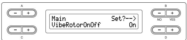 YAMAHA CLP-295GP - [VibeRotorOnOff (RotorOnOff)] - 1
