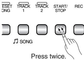 YAMAHA CLP-950-950M-950C-930 - Select the Record Track - 5