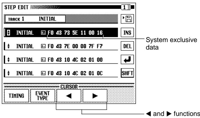 YAMAHA CVP-109-107-105-700 - ■ Editing System Exclusive and Meta Events - 1