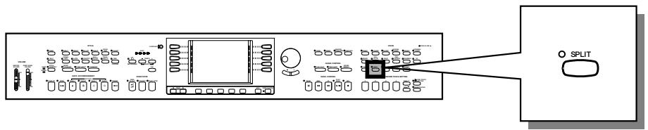YAMAHA CVP-109-107-105-700 - Sides of the Keyboard — Split Mode - 1