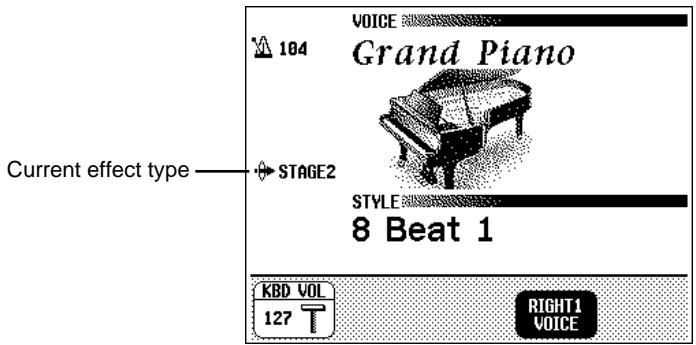 YAMAHA CVP-109-107-105-700 - Turning the Effects On - 6