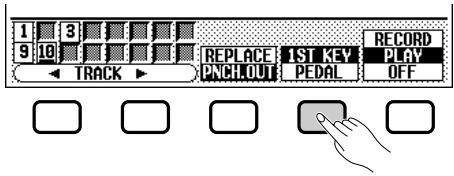 YAMAHA CVP-109-107-105-700 - Select the punch-out mode. - 1
