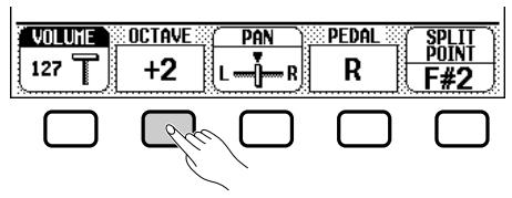 YAMAHA CVP-109-107-105-700 - Setting the Octave of the Left Voice - 1
