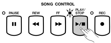 YAMAHA CVP-109-107-105-700 - Start and stop playback. - 1