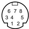 YAMAHA CVP-109-107-105-700 - - Connector Pin Numbers - 1