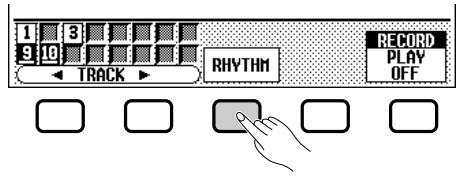 YAMAHA CVP-109-107-105-700 - Select the desired track for recording. - 2