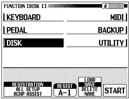 YAMAHA CVP-109-107-105-700 - Select the file operation. - 1