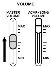 YAMAHA CVP-109-107-105-700 - Turning the Power On and Off - 3