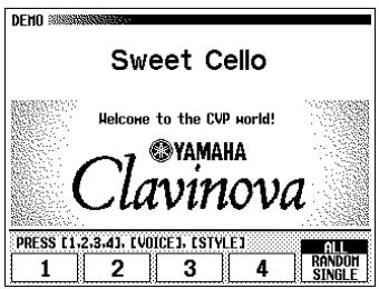 YAMAHA CVP-109-107-105-700 - To listen to a voice demo, press the VOICE button corresponding to the desired voice category. - 2
