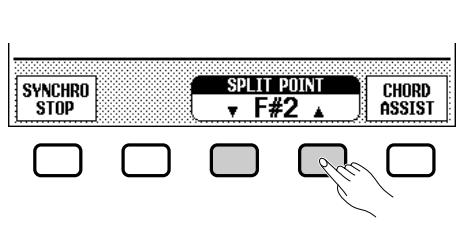 YAMAHA CVP-109-107-105-700 - Changing the Split Point - 2
