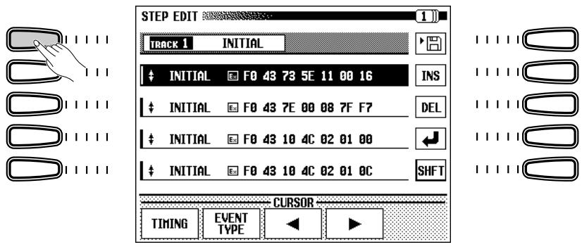 YAMAHA CVP-109-107-105-700 - Select a track to edit. - 1
