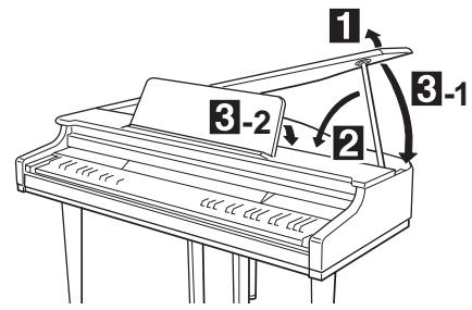 YAMAHA CVP-109-107-105-700 - Lid (CVP-700 only) - 2