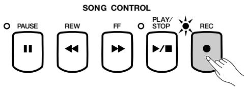 YAMAHA CVP-109-107-105-700 - Turn on the Punch-in/out function. - 1