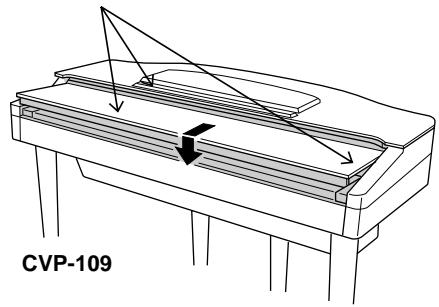 YAMAHA CVP-109-107-105-700 - Key Cover - 2